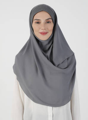 Simli Kumaş Krep Rahat Türban - 33