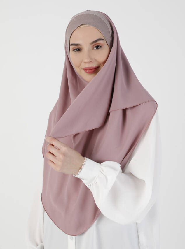 Simli Kumaş Krep Rahat Türban - 41