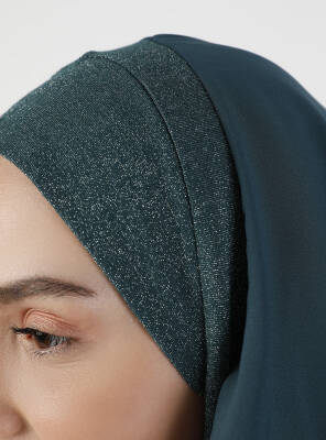 Simli Kumaş Krep Rahat Türban - 48