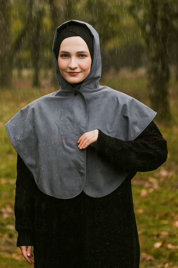 Tesettür Yağmurluk - 1