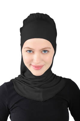 Topuzlu Büyük Hijab - 2