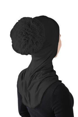 Topuzlu Büyük Hijab - 4