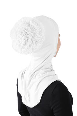 Topuzlu Büyük Hijab - 7