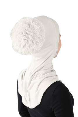 Topuzlu Büyük Hijab - 13