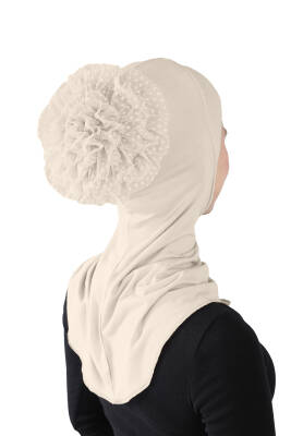 Topuzlu Büyük Hijab - 25