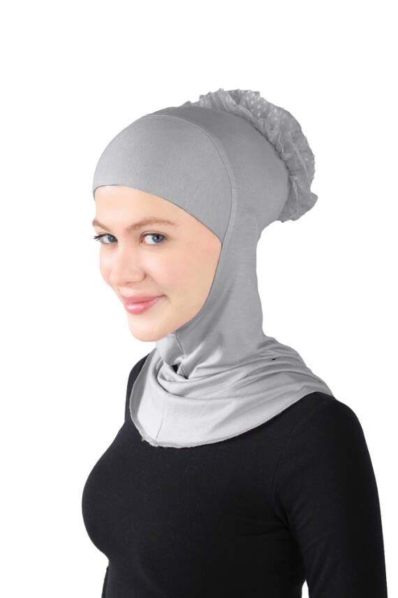 Topuzlu Büyük Hijab - 30