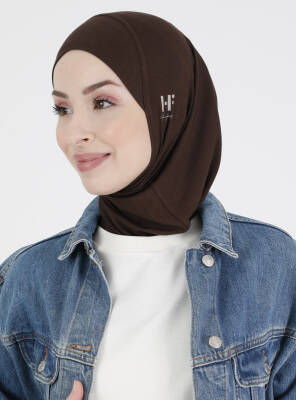 Premium Hanfendy Düz Spor Hijab - Ecardin