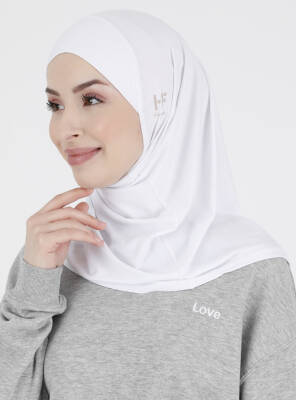 Premium Hanfendy Düz Spor Hijab - 7