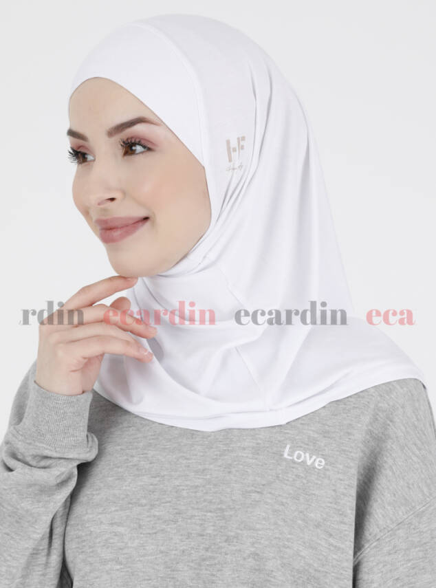 Premium Hanfendy Düz Spor Hijab - 7