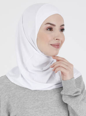Premium Hanfendy Düz Spor Hijab - 8