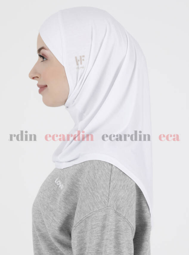 Premium Hanfendy Düz Spor Hijab - 9