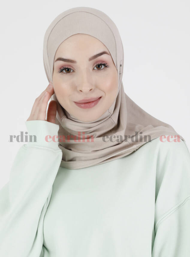 Premium Hanfendy Düz Spor Hijab - 22