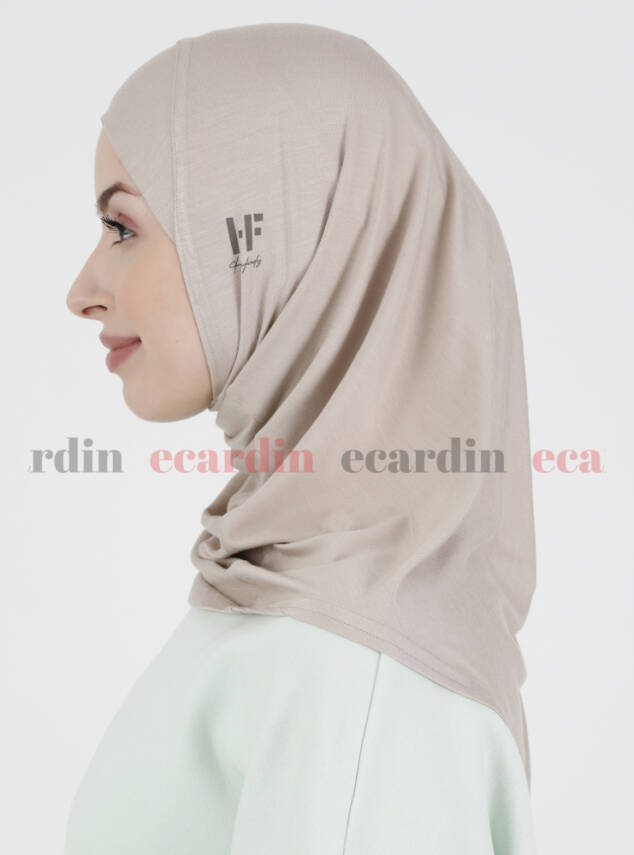 Premium Hanfendy Düz Spor Hijab - 23