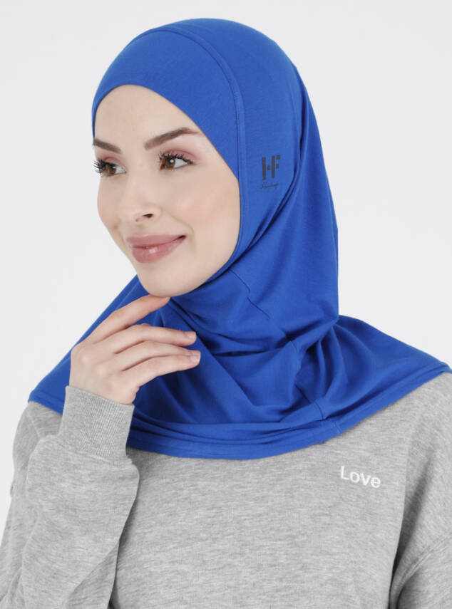 Premium Hanfendy Düz Spor Hijab - 34