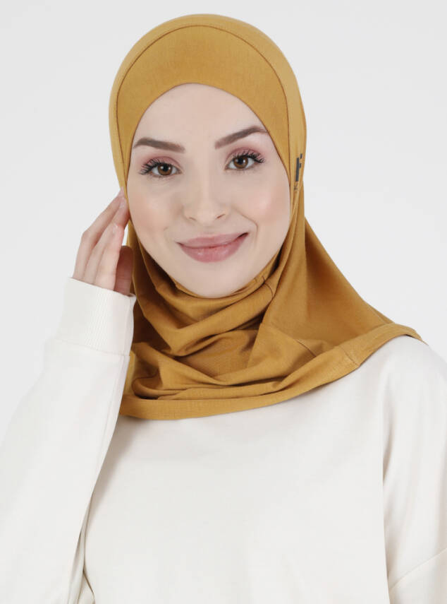 Premium Hanfendy Düz Spor Hijab - 38