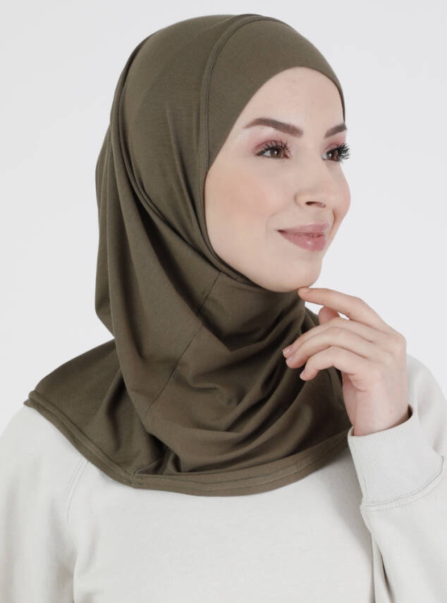 Premium Hanfendy Düz Spor Hijab - 51