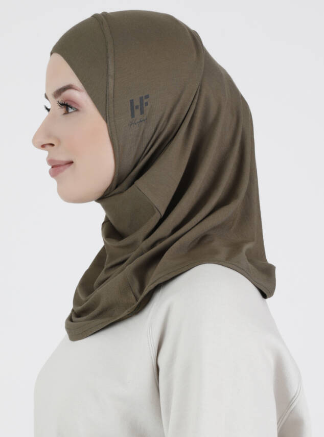 Premium Hanfendy Düz Spor Hijab - 52