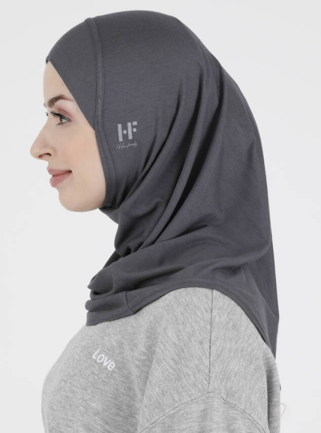 Premium Hanfendy Düz Spor Hijab - 59