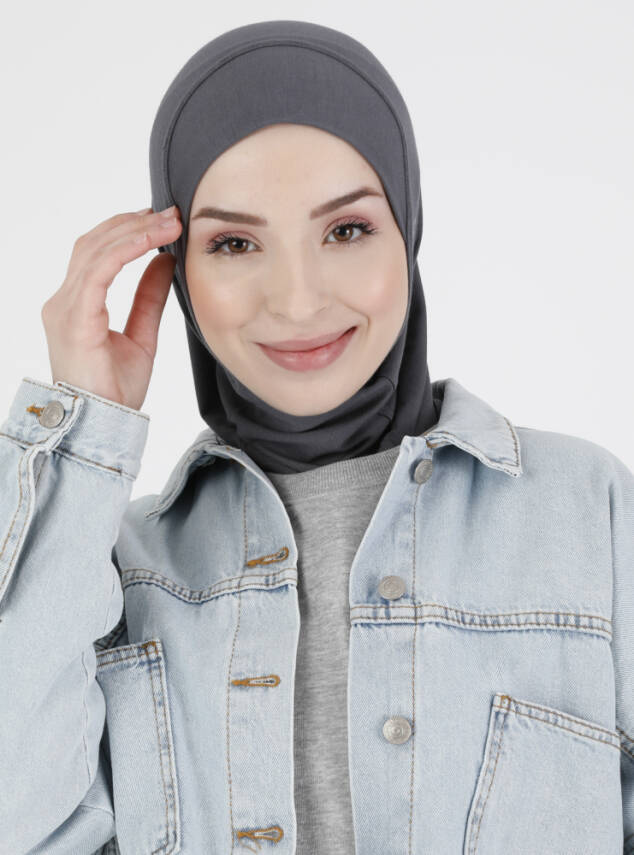 Premium Hanfendy Düz Spor Hijab - 61