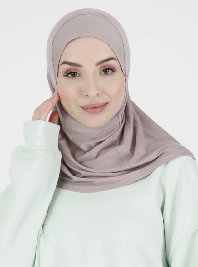Premium Hanfendy Düz Spor Hijab - 110