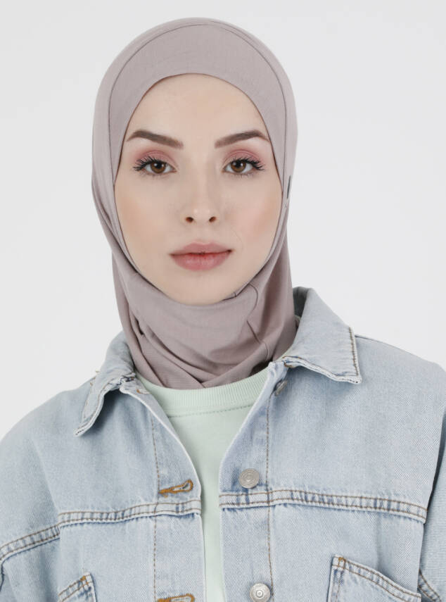 Premium Hanfendy Düz Spor Hijab - 113