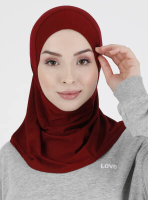 Premium Hanfendy Düz Spor Hijab - 118
