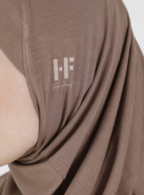 Premium Hanfendy Düz Spor Hijab - 124