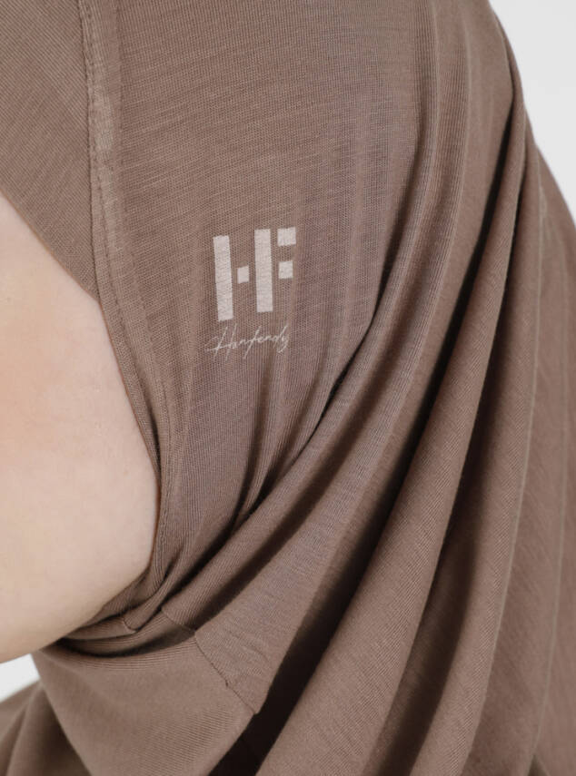 Premium Hanfendy Düz Spor Hijab - 124