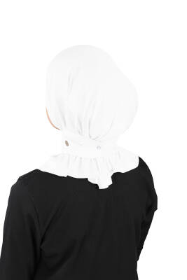 Viskon Kumaş Fular Çapraz Likralı Şal - 7