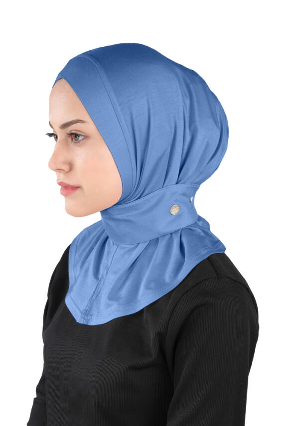 Viskon Kumaş Fular Çapraz Likralı Şal - 45