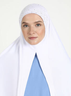 Viskon Taşlı Scarfs Hijab - 9