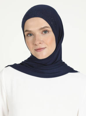 Viskon Taşlı Scarfs Hijab - 10