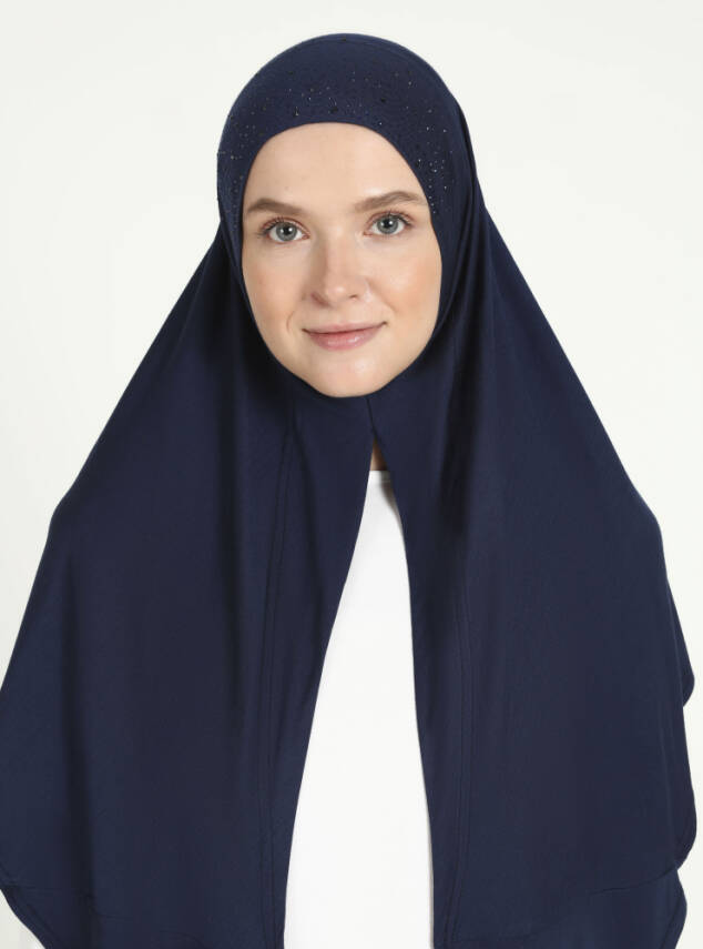 Viskon Taşlı Scarfs Hijab - 13