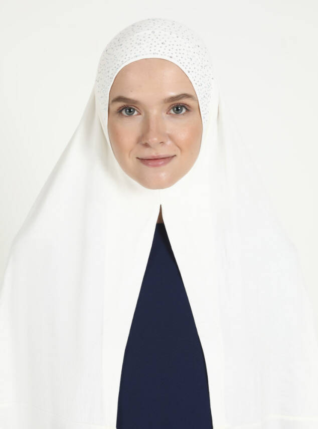 Viskon Taşlı Scarfs Hijab - 17