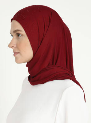 Viskon Taşlı Scarfs Hijab - 20
