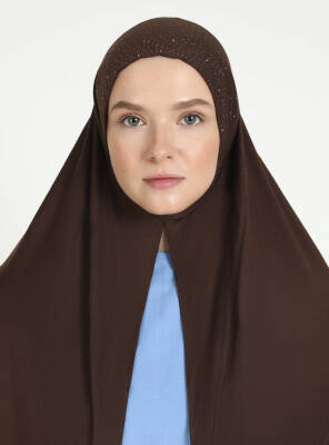 Viskon Taşlı Scarfs Hijab - 24