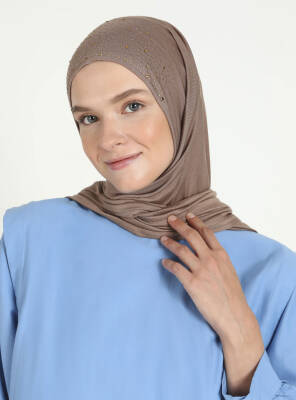 Viskon Taşlı Scarfs Hijab - 26