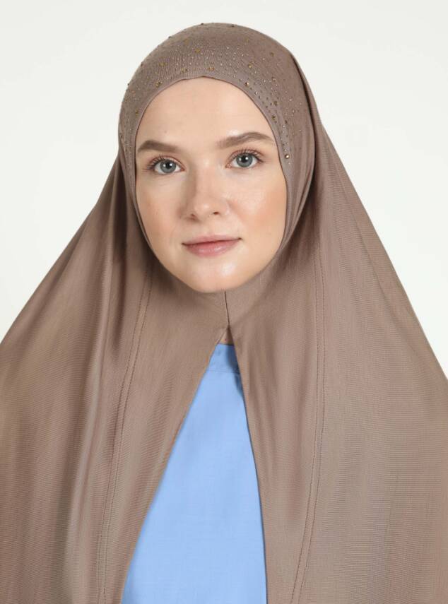 Viskon Taşlı Scarfs Hijab - 28