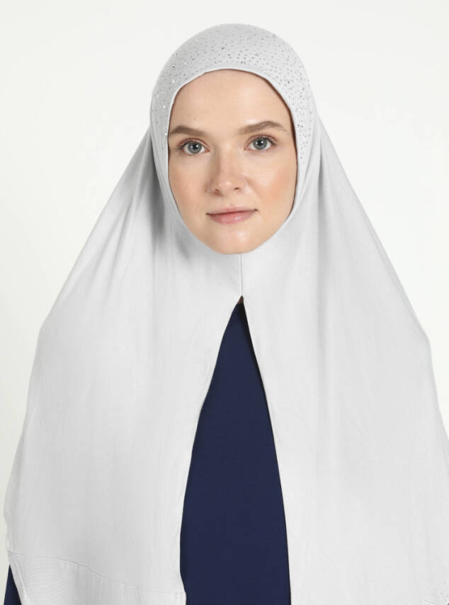 Viskon Taşlı Scarfs Hijab - 48