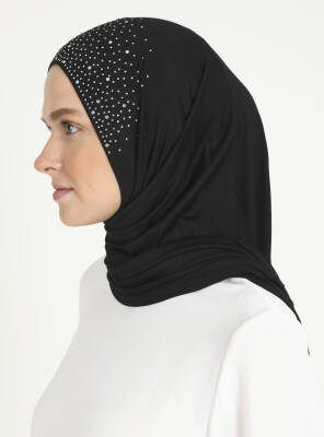 Viskon Taşlı Scarfs Hijab - 63