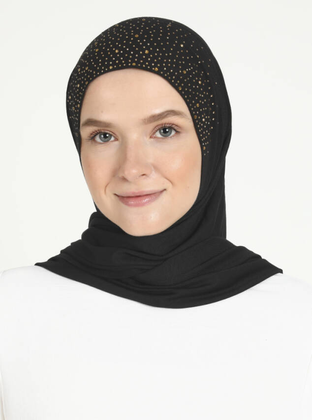 Viskon Taşlı Scarfs Hijab - 65