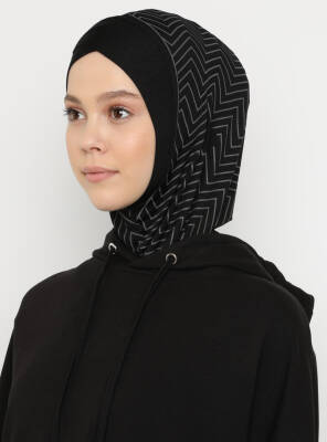 Zikzak Çizgili Çapraz Spor Bone - 6