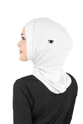 Zikzak Çizgili Çapraz Spor Bone - 26