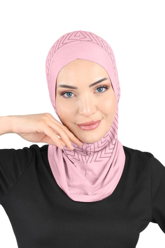 Zikzak Çizgili Çapraz Spor Bone - 31