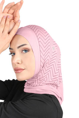 Zikzak Çizgili Çapraz Spor Bone - 32