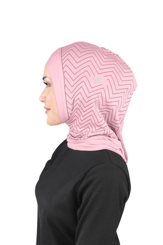 Zikzak Çizgili Çapraz Spor Bone - 33