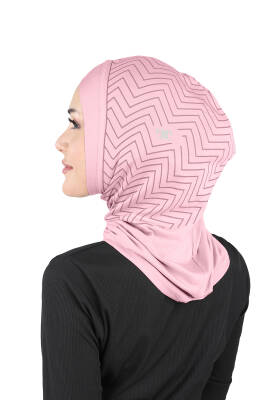 Zikzak Çizgili Çapraz Spor Bone - 34