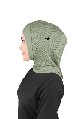 Zikzak Çizgili Çapraz Spor Bone - 41