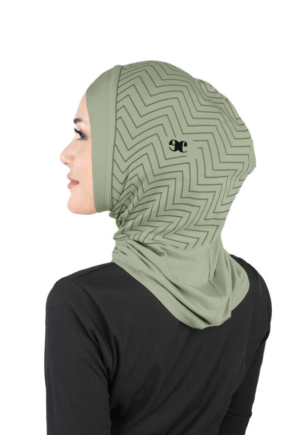 Zikzak Çizgili Çapraz Spor Bone - 42