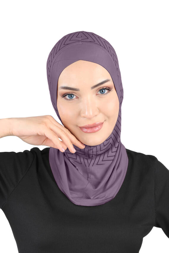 Zikzak Çizgili Çapraz Spor Bone - 43